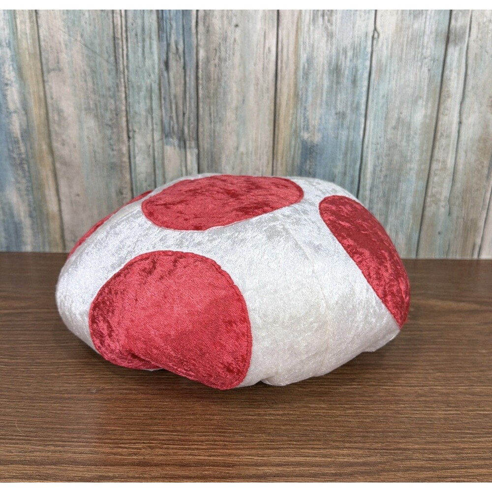 Disguise Nintendo Super Mario Toad Mushroom Plush Hat Costume Accessory